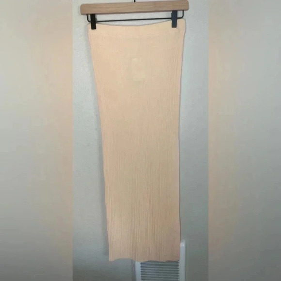 NWT L*Space Sundown Skirt in Rose Quartz & Mellow Yellow Size Small - Picture 2 of 7